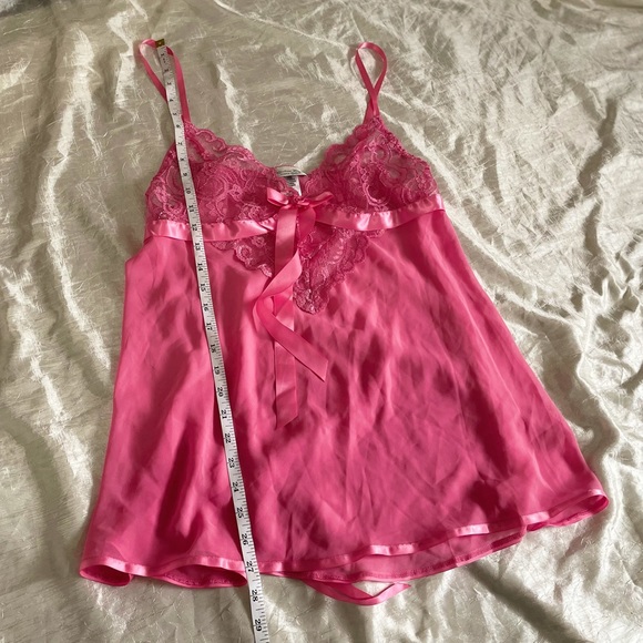 Bubblegum pink lingerie cami top - Picture 10 of 12